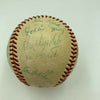1968 All Star Game Team Signed Baseball Willie Mays Hank Aaron PSA DNA & JSA COA