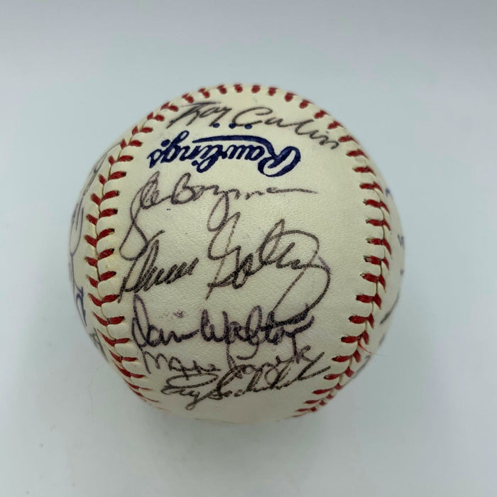 1975 Minnesota Twins Team Signed Baseball With JSA COA Rod Carew