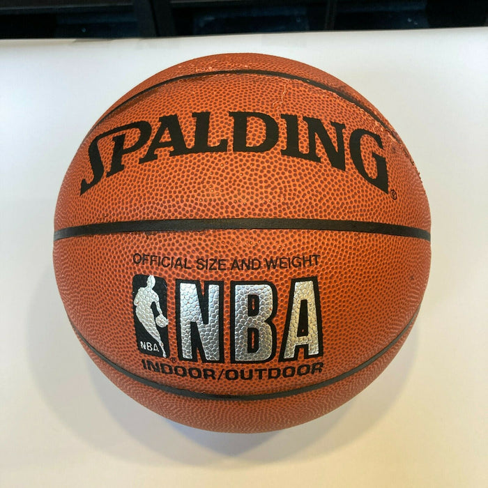 Beautiful Kobe Bryant Signed Spalding NBA Basketball Mint Auto Beckett COA