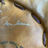 Norm Siebern Signed Vintage 1960's Game Model First Baseman's Glove PSA DNA COA