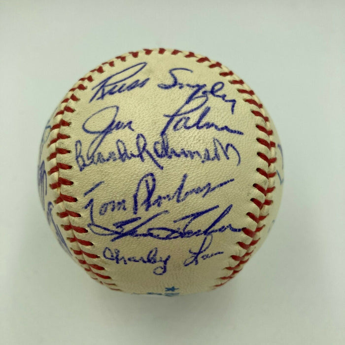 Beautiful 1967 Baltimore Orioles Team Signed Autographed Baseball With JSA COA