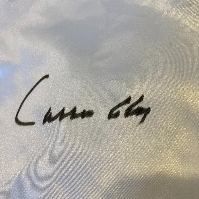Muhammad Ali Cassius Clay Signed Boxing Trunks Shorts JSA Graded 10 GEM MINT