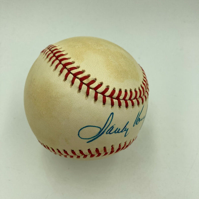 Sandy Koufax Signed Official National League Baseball Bold Sig With JSA COA