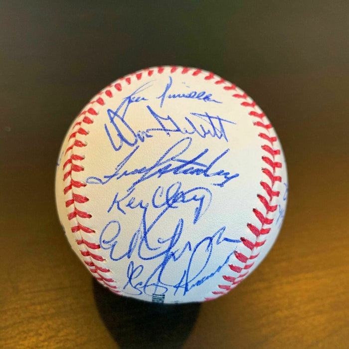 1978 New York Yankees World Series Champs Team Signed Baseball With JSA COA