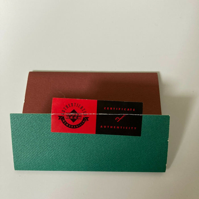 Eddie George Signed 1999 Inaugural Season Game Model Tennessee Titans Helmet UDA