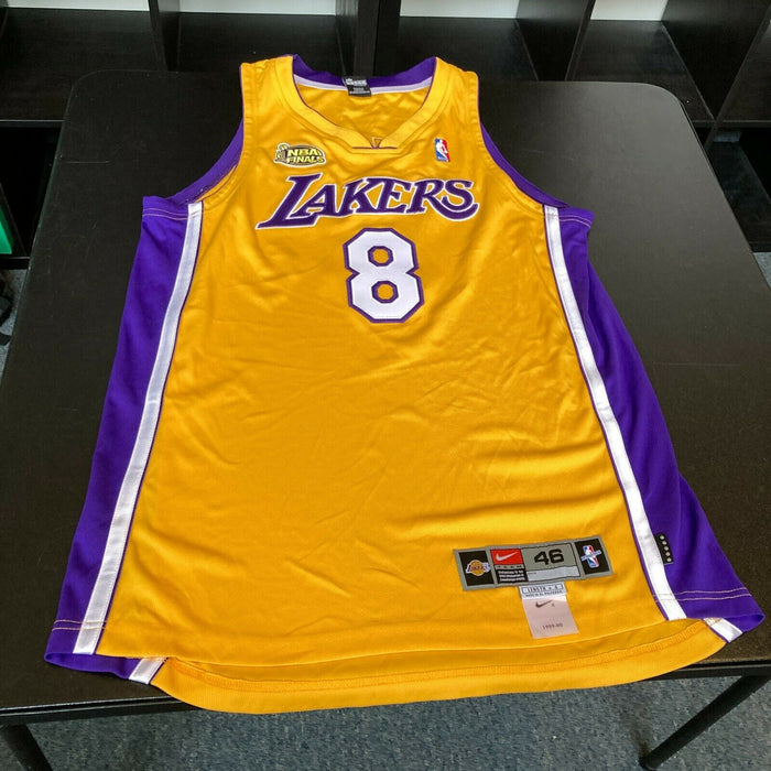 Kobe Bryant Signed 2000-01 Pro Cut Los Angeles Lakers NBA Finals