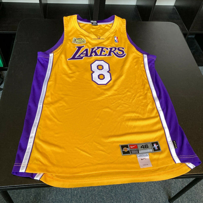 Kobe Bryant Signed 1999-00 Los Angeles Lakers Game Issued Finals Jersey PSA  DNA