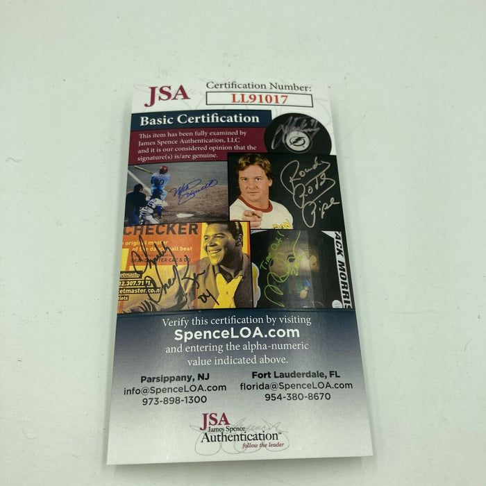 Henry Kissinger Secretary Of State Signed Autographed Baseball JSA COA