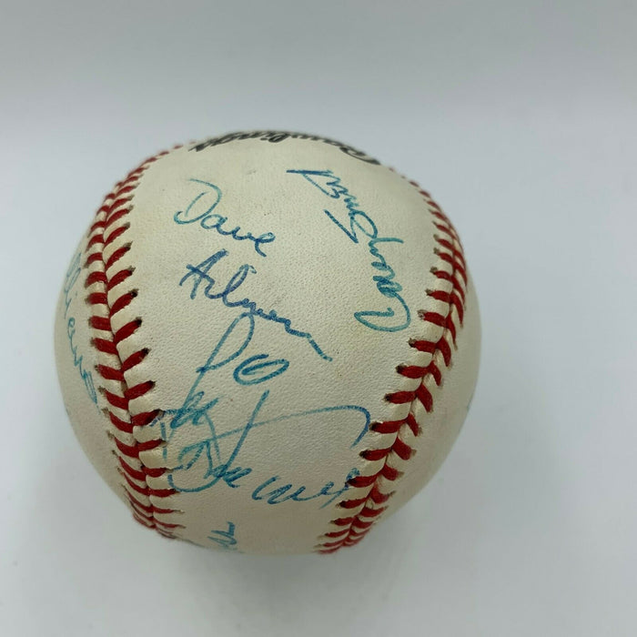 Famous Astronauts Signed National League Baseball With 12 Signatures JSA COA