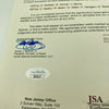 1992 Toronto Blue Jays World Series Champs Team Signed W.S. Baseball JSA COA