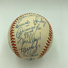 1998 Yankees W.S. Champs Team Signed Baseball Derek Jeter Mariano Rivera Steiner