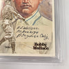Bobby Wallace Signed Hall Of Fame Perez Steele Postcard Cut Signature PSA DNA