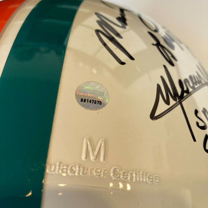 1972 Miami Dolphins Super Bowl Champs Team Signed Authentic Helmet Steiner COA
