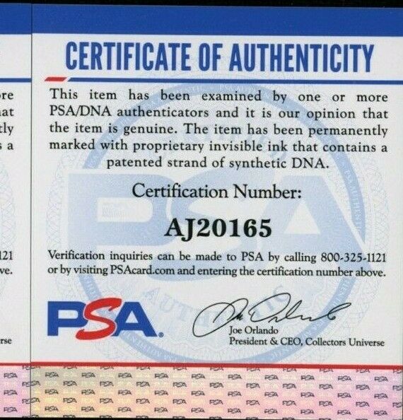 Sam Snead Signed Autographed Golf Ball With PSA DNA COA