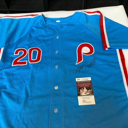 Mike Schmidt Signed 1989 Game Model Philadelphia Phillies Jersey With —  Showpieces Sports