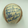 1938 All Star Game Team Signed Baseball Jimmie Foxx Joe Dimaggio With JSA COA