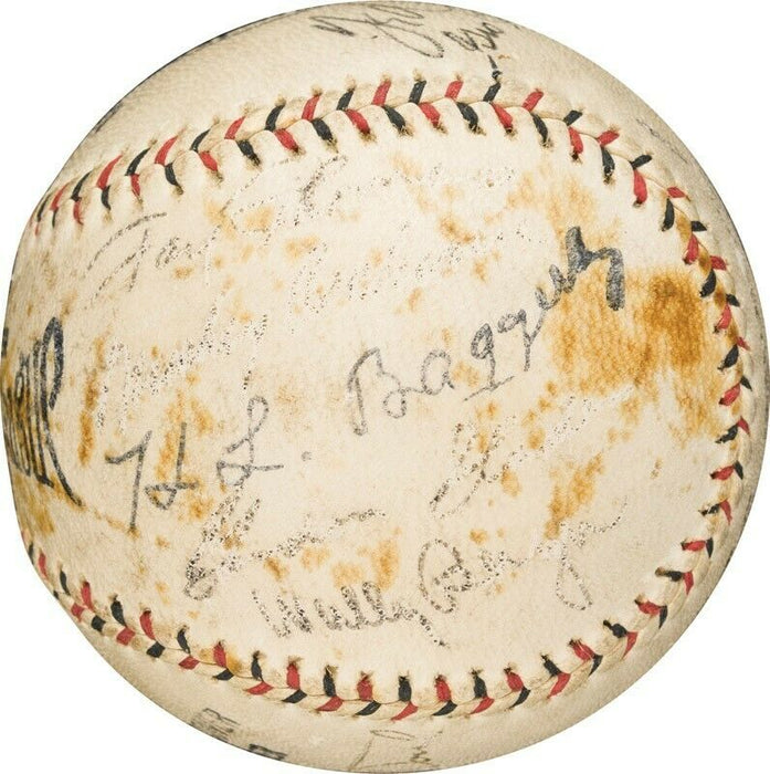 Jimmie Foxx Sweet Spot Signed 1932 All Star Game PCL Baseball PSA DNA COA