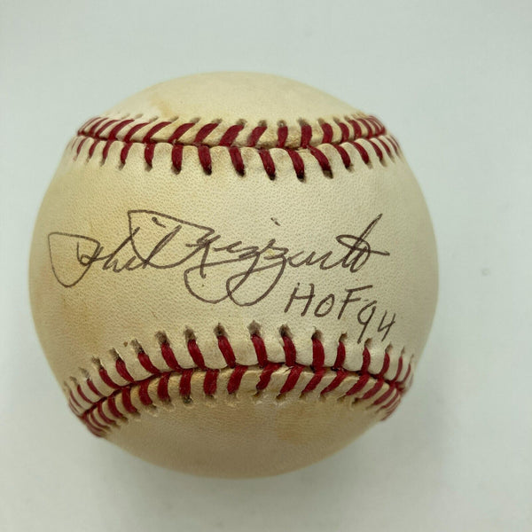 Phil Rizzuto HOF 1994 Signed Official American League Baseball JSA COA