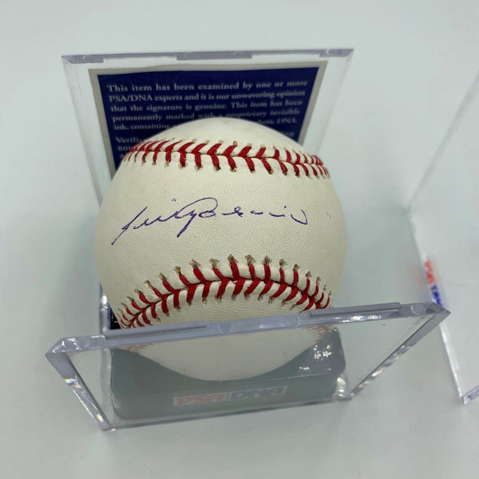 Luis Aparicio Signed Major League Baseball PSA DNA COA Graded 9 MINT