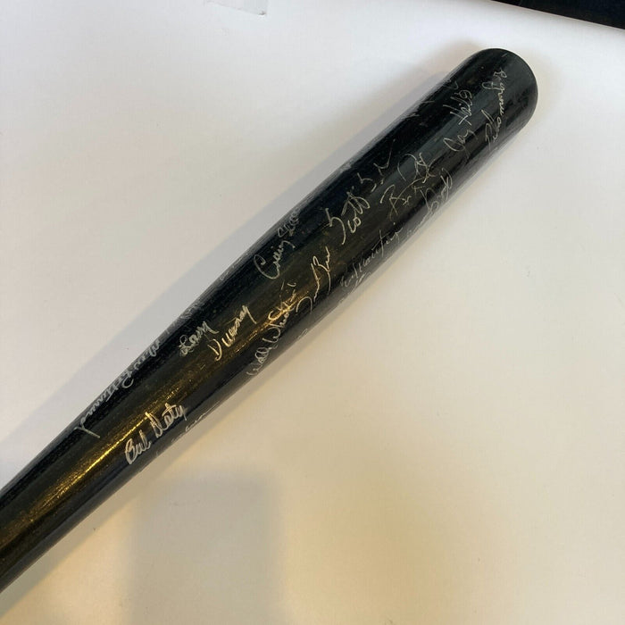 1990's San Diego Padres Team Signed Game Used Baseball Bat With Tony Gwynn