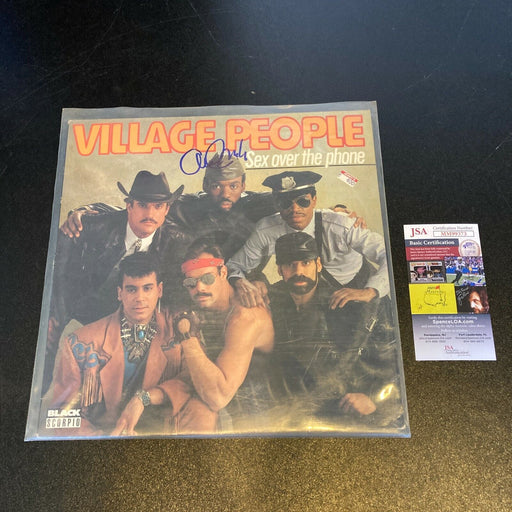 Alex Briley Village People Signed Vintage LP Record Album With JSA COA