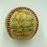 Roger Maris Joe Dimaggio 1978 Hall Of Fame Induction Multi Signed Baseball JSA