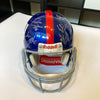 2007 New York Giants Super Bowl Champs Team Signed Full Size Helmet JSA COA