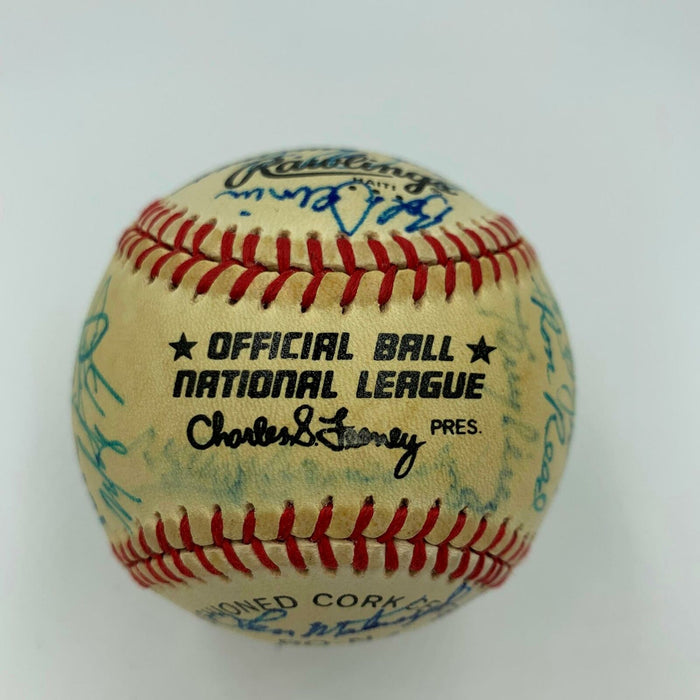 The Finest 1983 Philadelphia Phillies NL Champs Team Signed Baseball JSA COA