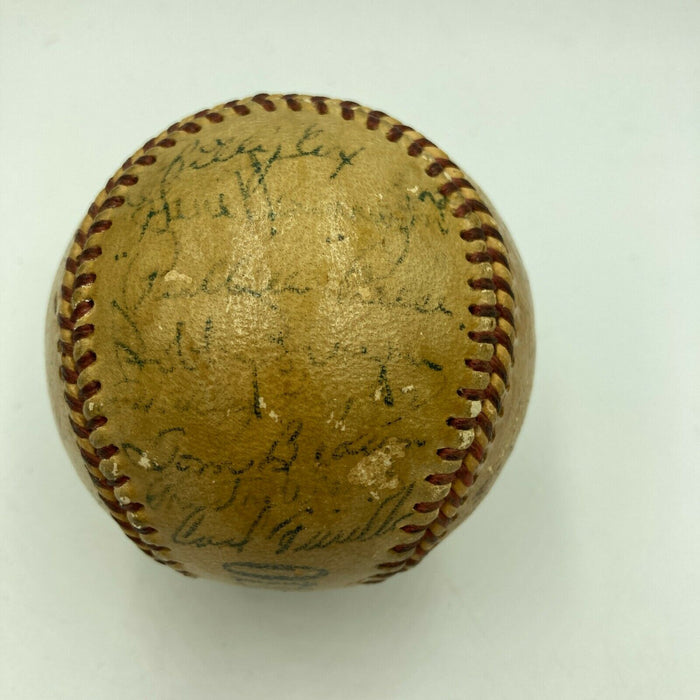 1948 Brooklyn Dodgers Team Signed Official Branch Rickey Baseball Arky Vaughan