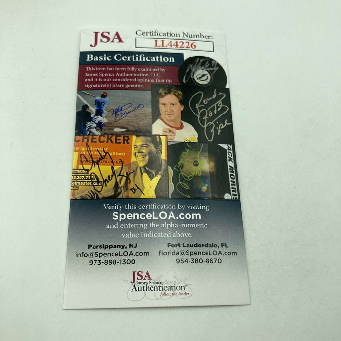 Natalie Cole Signed Autographed Baseball With JSA COA