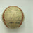 1953 New York Yankees World Series Champs Team Signed Baseball PSA DNA COA