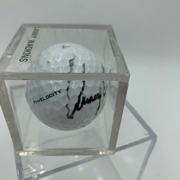 Lanny Wadkins Signed Autographed Golf Ball PGA With JSA COA