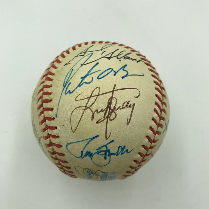 1988 Cleveland Indians Team Signed Official American League Baseball