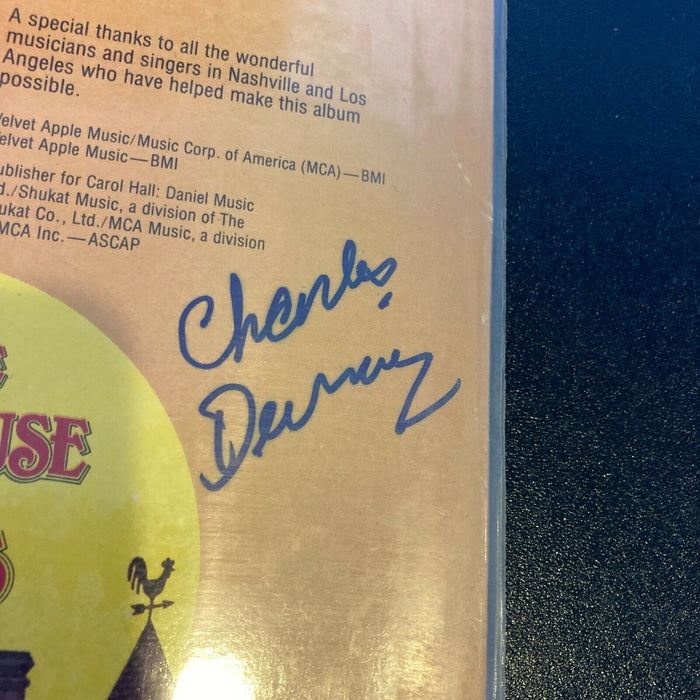 Charles Durning Signed The Best Little Whorehouse In Texas Record Album JSA COA