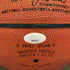 Beautiful Wilt Chamberlain #13 Signed Spalding NBA Basketball JSA Graded MINT 9