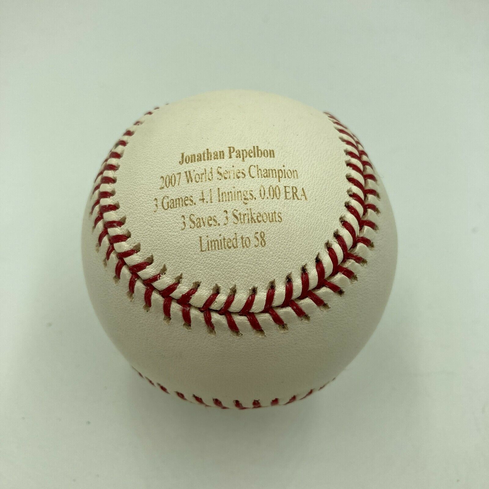 2007 Jonathan Papelbon Game Worn & Signed Boston Red Sox