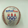 1996 Team USA Olympics Team Signed Baseball With Troy Glaus