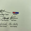 1973 MLB Alumni Hall Of Fame Multi Signed Baseball With Nellie Fox PSA DNA COA