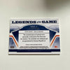 2008 Donruss Legends Of The Game Joe Jackson & Pete Rose #73/100 Game Used Bat
