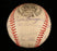 1962 Chicago Cubs Team Signed Spalding Baseball Ken Hubbs & Ernie Banks JSA COA