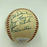 Jackie Robinson Willie Mays 1954 All Star Game Team Signed Baseball JSA COA