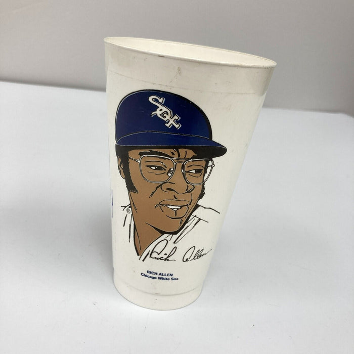 Dick Richie Allen Signed 1970's 7-11 Slurpee Cup JSA COA