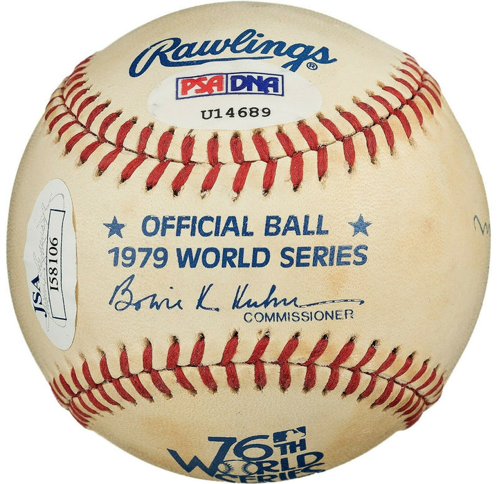 Beautiful Joe Cronin Single Signed 1979 World Series Baseball PSA DNA COA