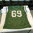 1969 New York Jets Super Bowl Champs Team Signed Jersey Joe Namath PSA DNA