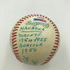 Rare Luke Sewell Signed Heavily Inscribed Career Stat Baseball With PSA DNA COA