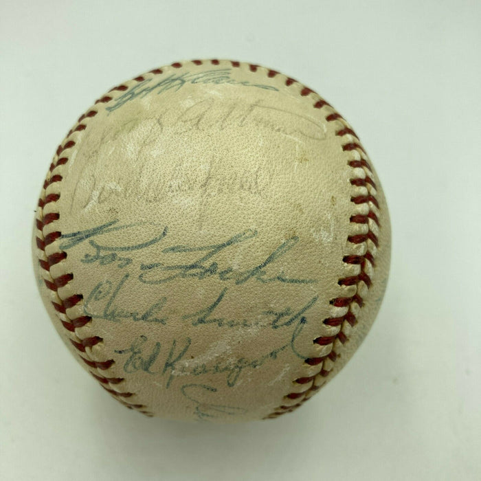 1964 New York Mets Team Signed National League Baseball JSA COA