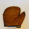 Charlie Grimm Signed 1930's Goldsmith First Baseman's Glove Mitt JSA COA Cubs