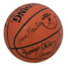 1970-71 Milwaukee Bucks NBA Champions Team Signed Official Basketball JSA COA
