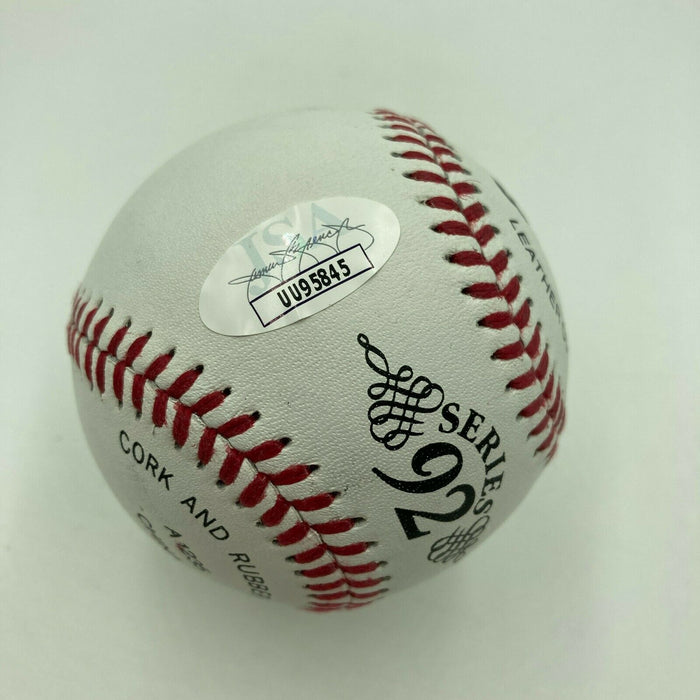 Rollie Fingers Signed Autographed Baseball With JSA COA