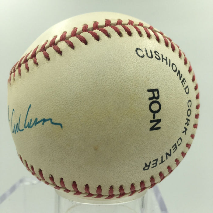RARE Don Richard Richie Ashburn Full Name Signed Autographed NL Baseball PSA DNA